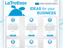 Tablet Screenshot of latreesse.it